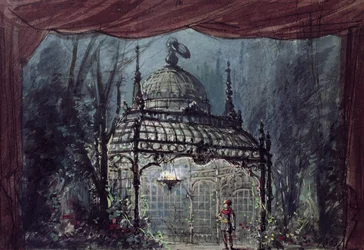 Décor de scène pour 
